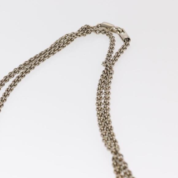 VALENTINO Studs Chain Shoulder Bag Enamel Khaki Gold Auth bs31799 - Picture 8 of 16